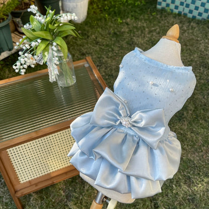 Pearl Embellished Princess Dog Dress