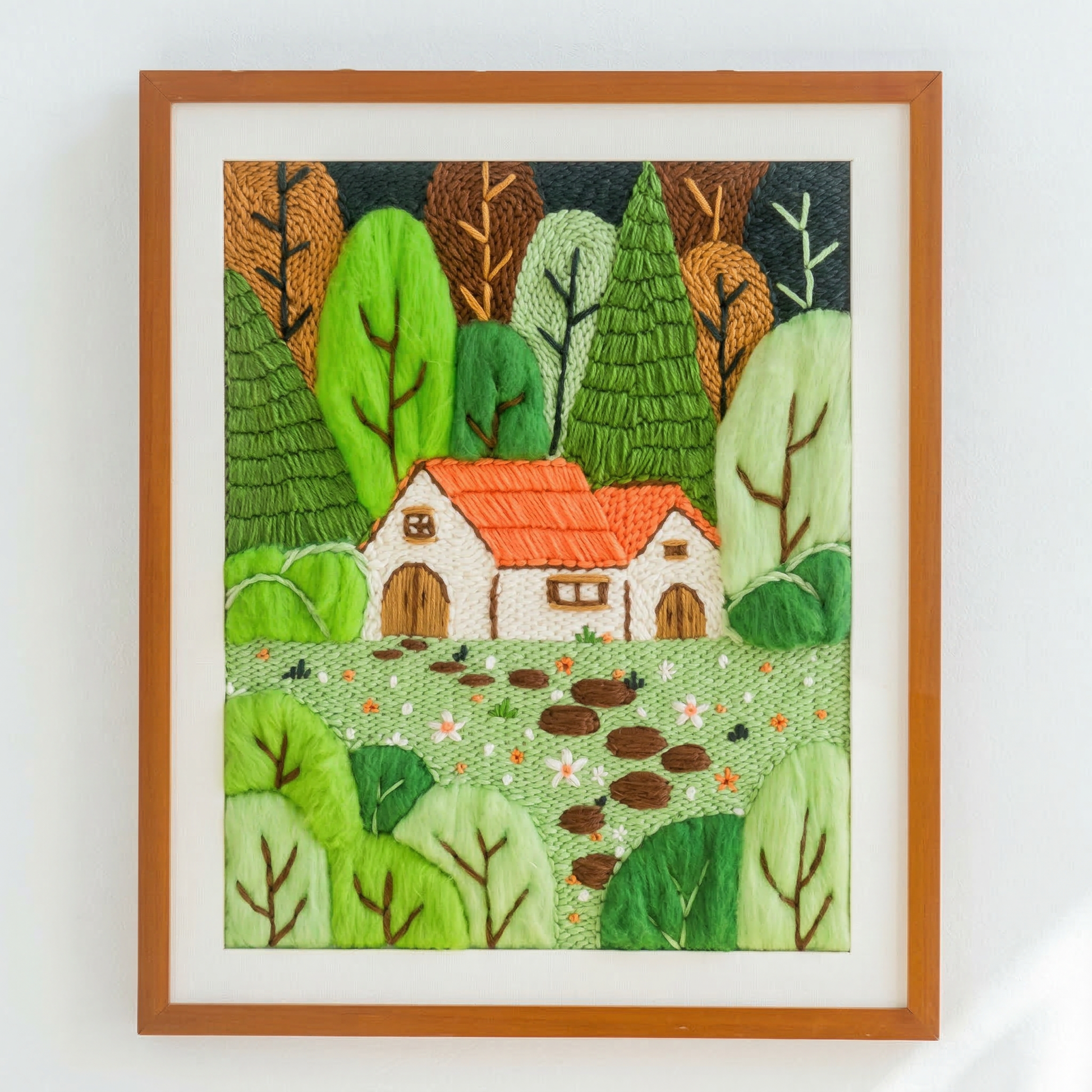 Forest Cottage Punch Needle Starter Kit