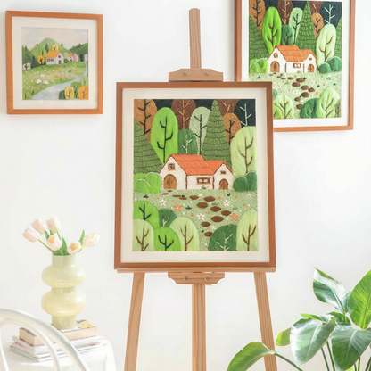 Forest Cottage Punch Needle Starter Kit
