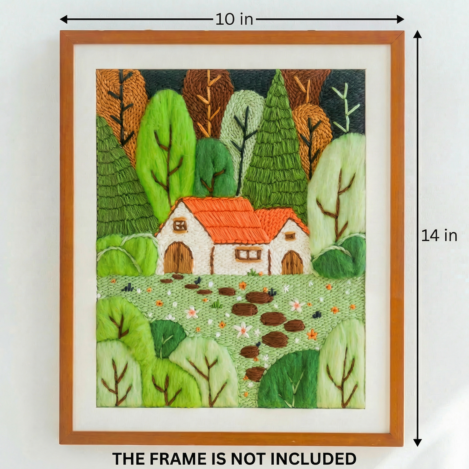 Forest Cottage Punch Needle Starter Kit