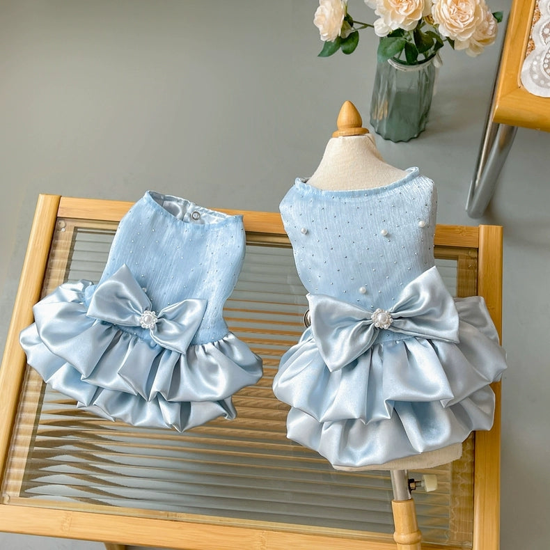 Pearl Embellished Princess Dog Dress