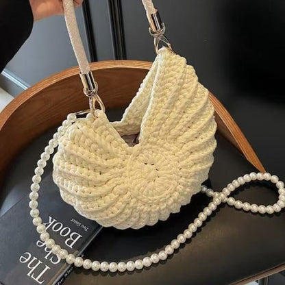 Crochet Spiral Shell Bag Crochet Bag