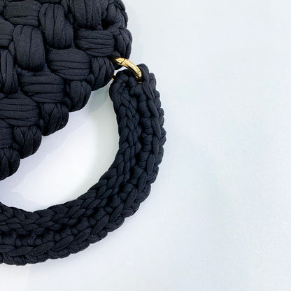 Handmade Chunky Crochet Top-Handle Bag Crochet Bag