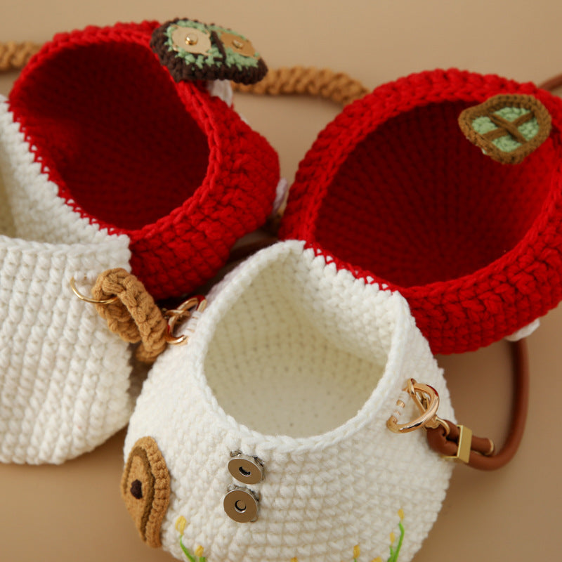 Crochet Mushroom Bag Crochet Bag